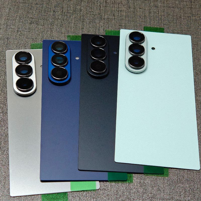 For Samsung Galaxy Z Fold 7 Fold7 Back Battery Cover Glass Rear Door Housing Cover Replacement With Camera Lens for fold7 F966B