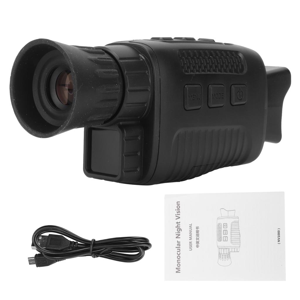 Monocular HD Infrared Digital Night   Device Black and White Night   for