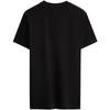 Calvin Klein Letter Print Breathable Slim Fit Short Sleeve T-Shirt Unisex Tops Black J320931BEH