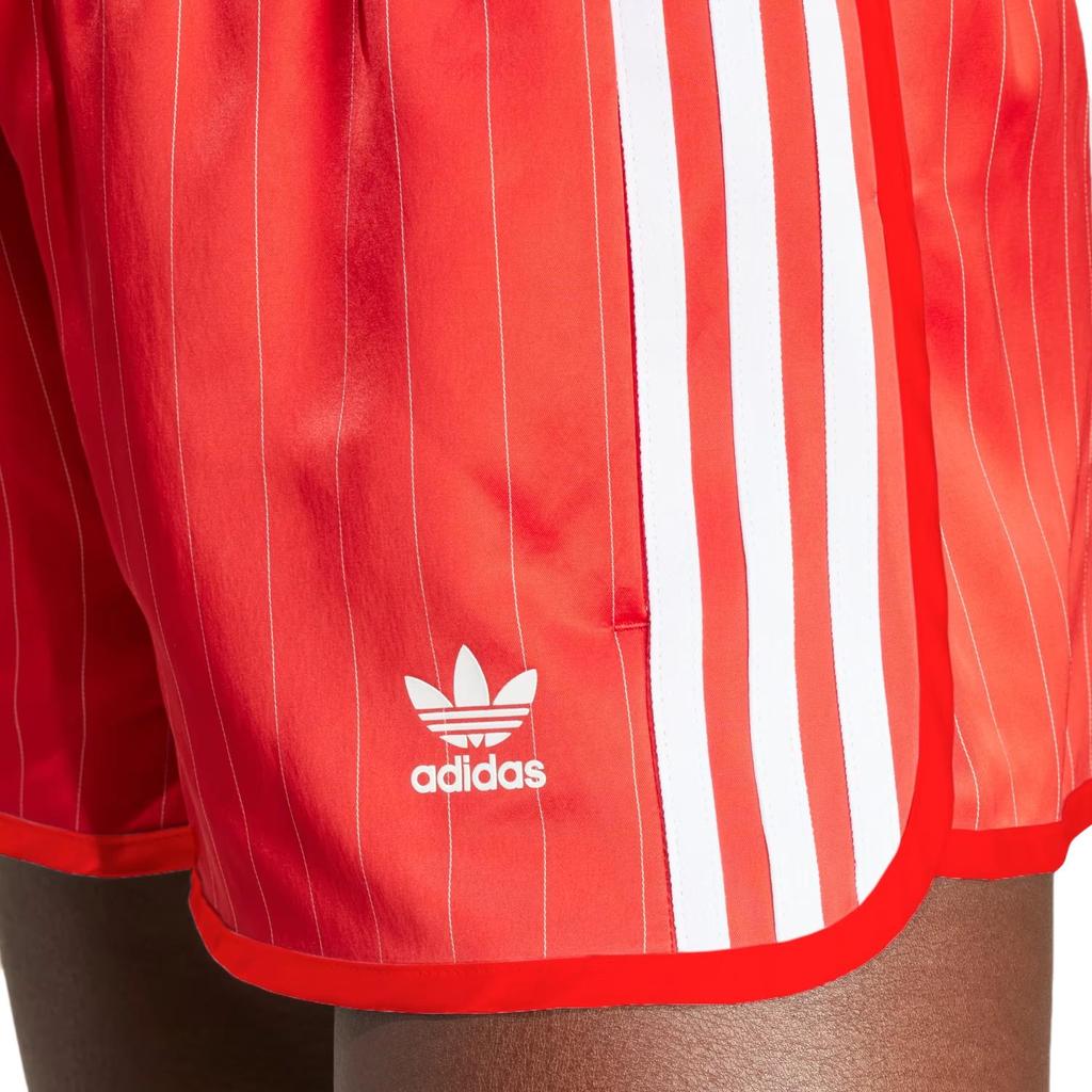 adidas Originals X Sporty & Rich SS24 Bequeme Mode Elastische Lässige Shorts Damen Shorts Rot JI9279