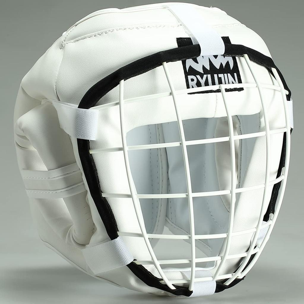 RYUJIN Iron Headgear M (White) (Junior Size)