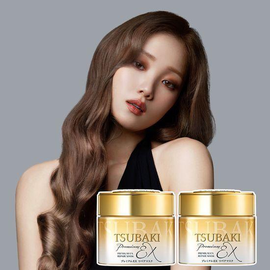Tsubaki Premium EX Repair Mask 180g x 2