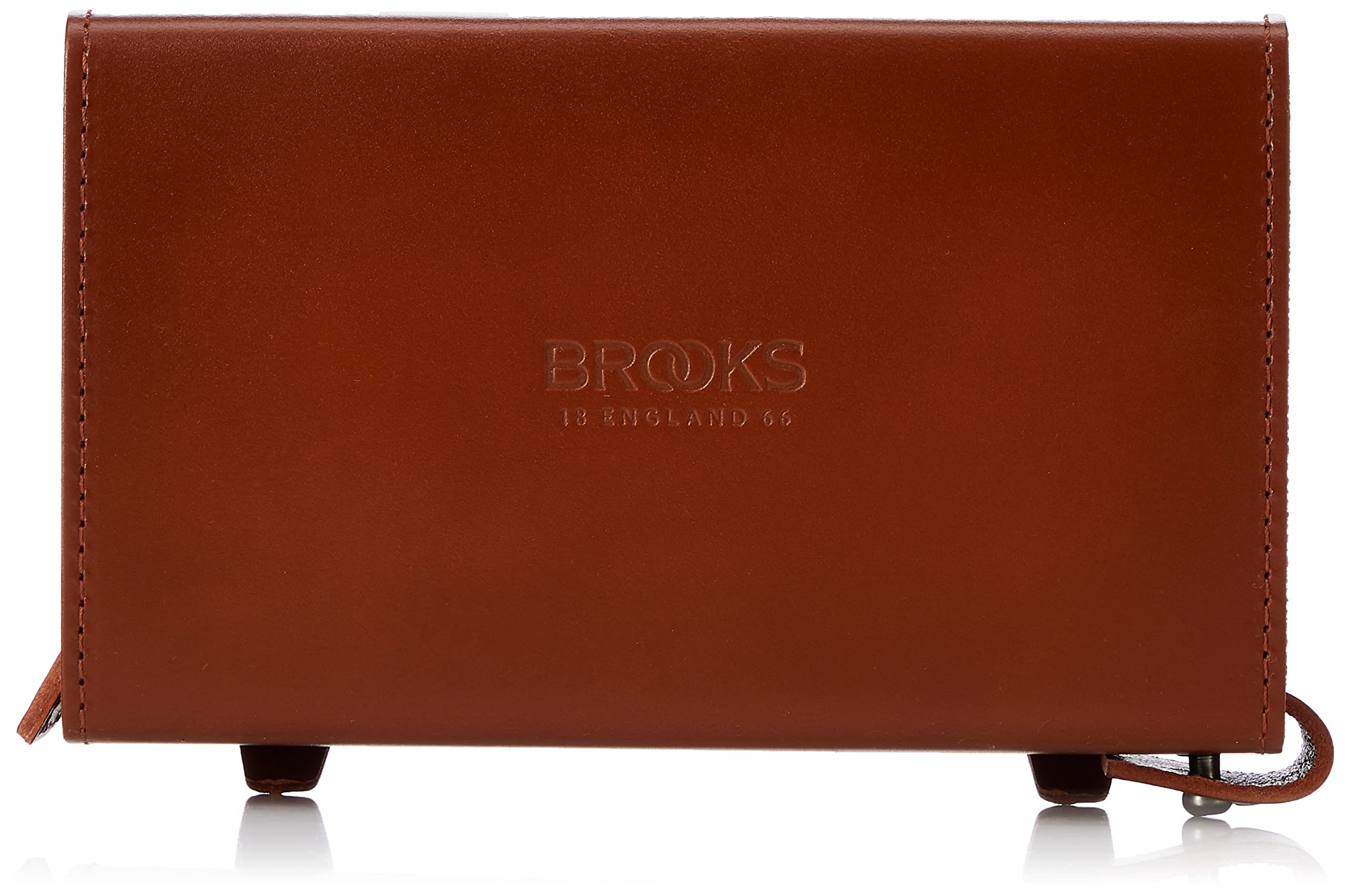 

BROOKS Unique sliding leather saddle bag BROOKS HONEY Japanese D-SHAPED [Genuine product]