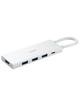 Xiaomi Hub Duální displej 4K PD100W Rychlé nabíjení Vysokorychlostní HDMI port Vysokorychlostní přenos dat Ochrana úložiště Kompatibilní s OS 5v1 Type-C
