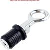316 Stainless Steel Flip Style Drain Plug - Cam Lock Snap Tight Plug For Boat Hull, Livewell, Baitwell, Transom (Fits 1" & 1-1/4" Holes)