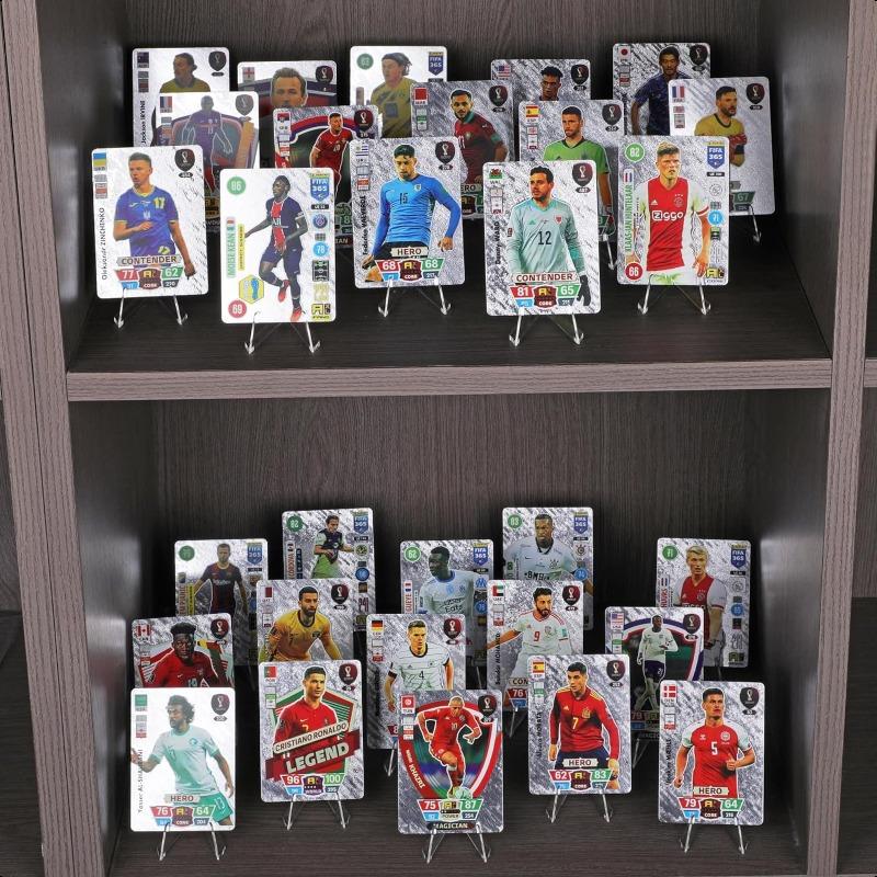 30 Stück Acryl-Münzdisplay-Ständer Transparenter Dreieckiger Halter für Visitenkarten, Fotos, Kleine Teller, Muscheln für den Haushalt