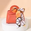 20 Stück Leder Geschenkbeutel Schleife Verpackungsbeutel Hochzeitsgeschenk Verteilungsbeutel Süßigkeiten Verpackungsbox Rosa Mini-Handtasche