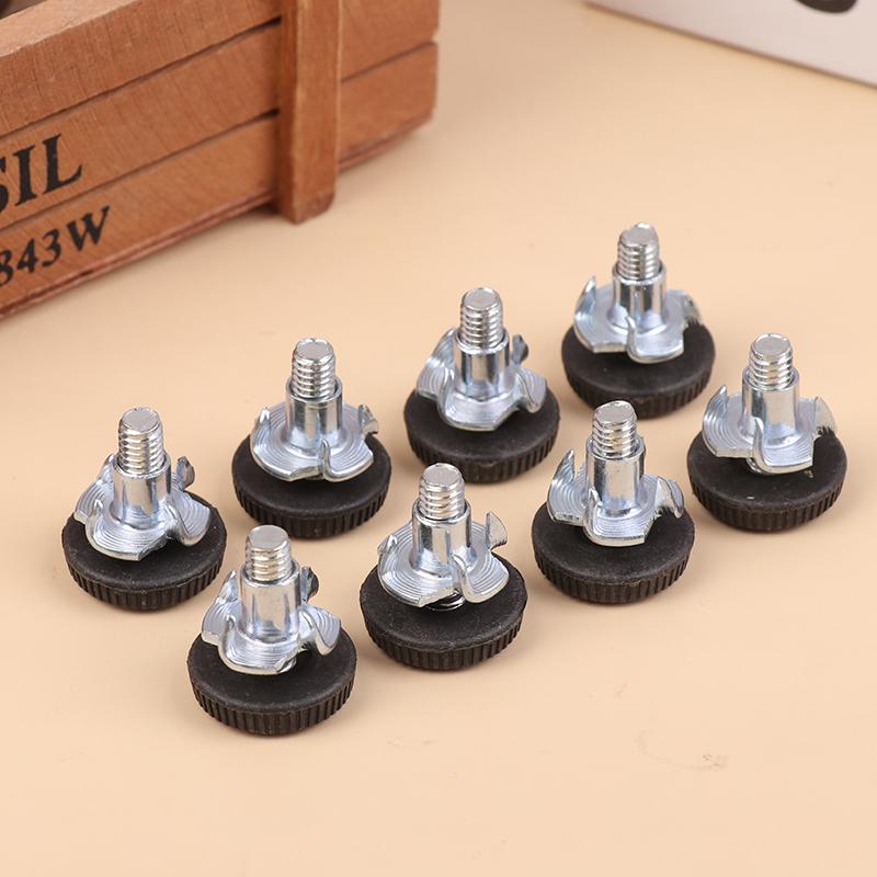 20Pcs M6 Thread Adjustable Furniture Levelers Screw In Chair Feet Durable Easy To Use Adjustable Furniture Feet Leg Levelers