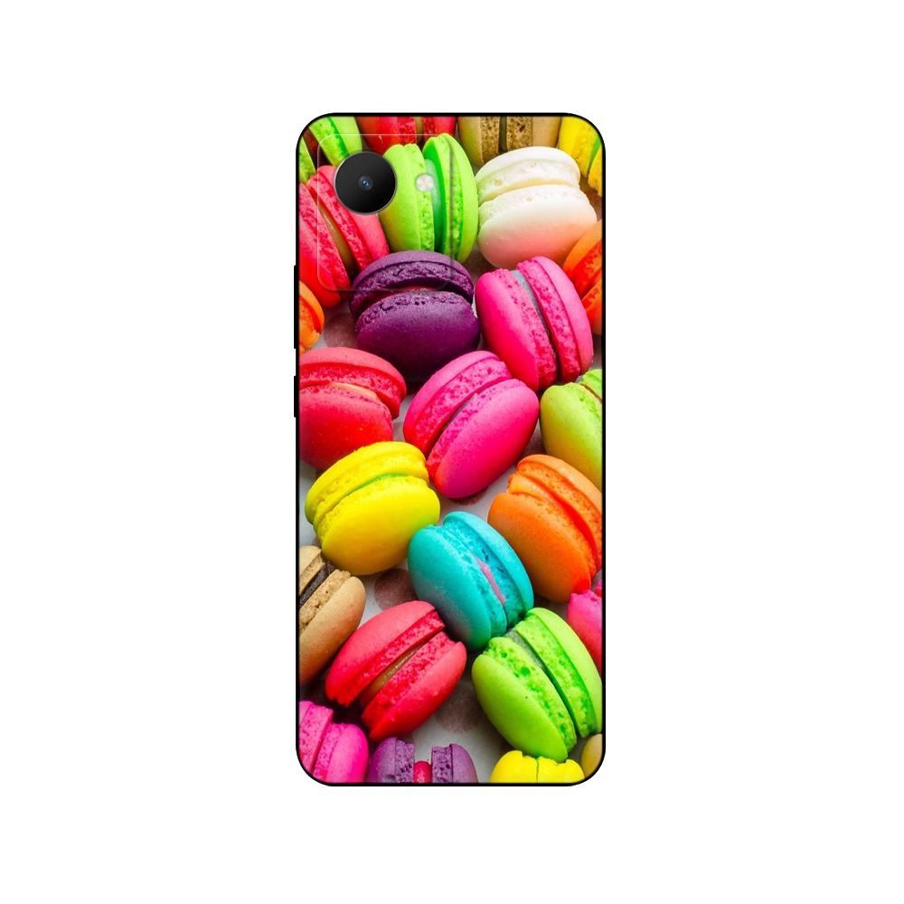 Für Realme C30 Hülle Rückseite für OPPO RealmeC30 4G C 30 Handyhülle Weiche Silikonhülle Schutzstoßfänger Funda Schwarze TPU-Hülle