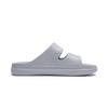 Li Ning Soft Clap Slip Resistant Abrasion Resistant Slide Slippers Unisex Ultimate Gray AGAU005-4