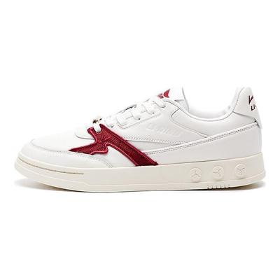 1990 Cómodos Versátiles Casuales Zapatillas de Caña Baja Hombre Zapatillas Blanco Rojo ALFR099-1