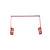 Red Carbon Fiber GPS Navigation Panel Cover Trim TypeB For Lexus IS250 2006-2012