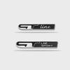 3D Metal GT LINE SPORT Logo Car Rear Trunk Fender Emblem Badge Sticker