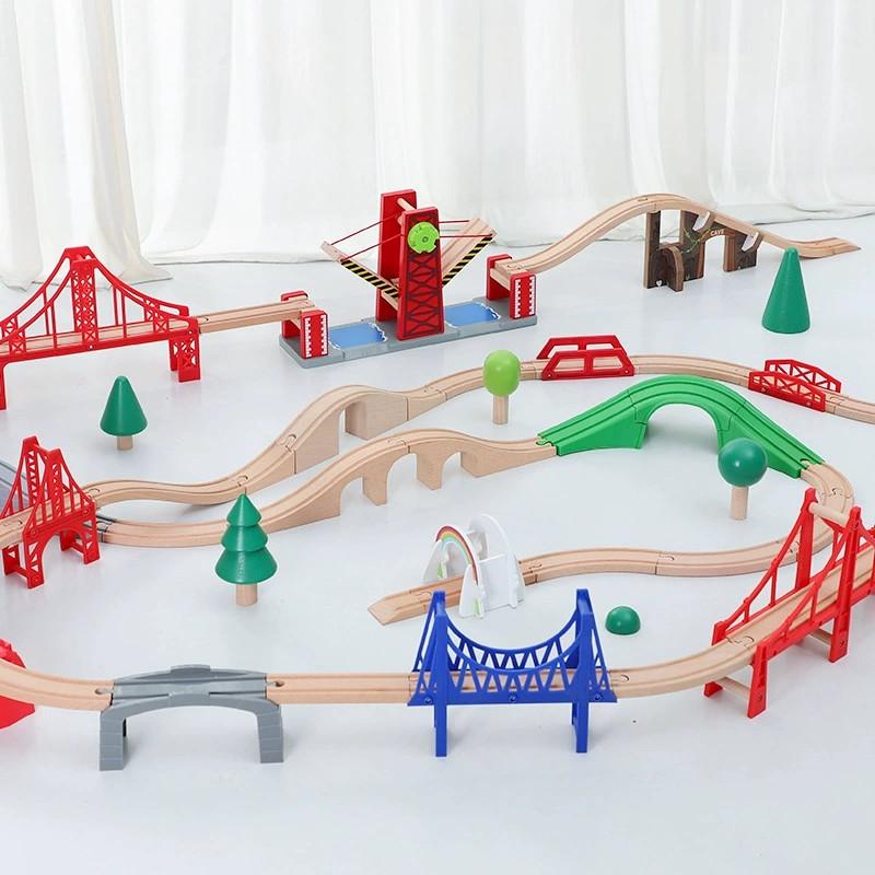 High-Standard-Quality All High-Quality Kinds High-Quality Wood High-Quality Bridge High-Quality Wooden High-Quality Train High-Quality Track