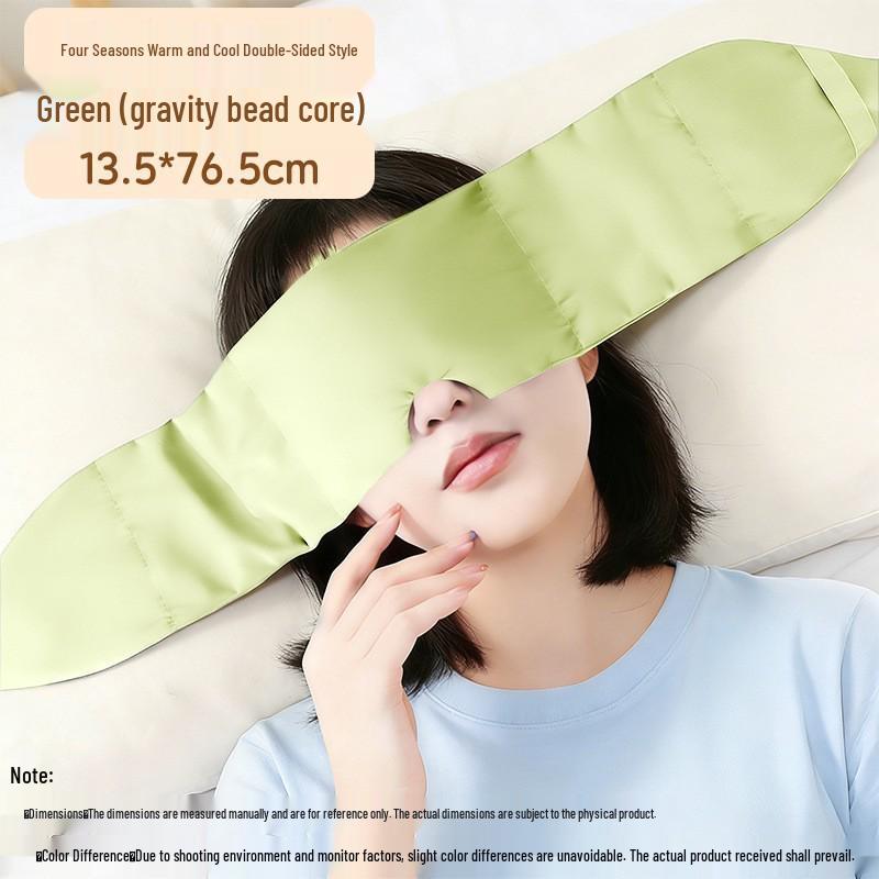 Gravity Micro-Pressure Sleep Eye Mask: Light Blocking & Eye Fatigue Relief