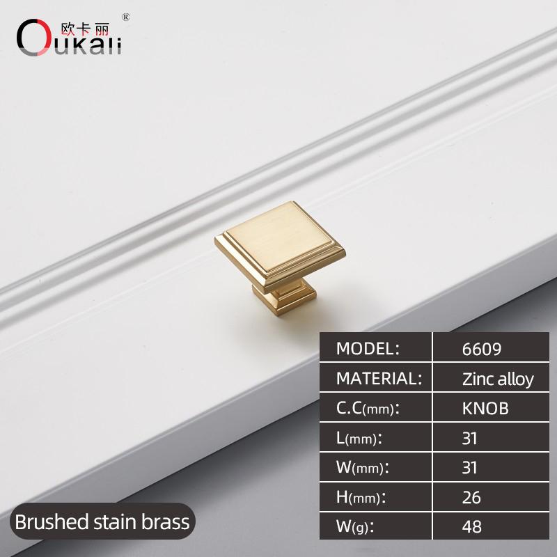 128mm Good Quality Die Casting Brushed Polished BrushedBrass Modern Design Luxury Kitchen Cupboard Cabinet Door Handle