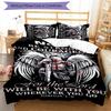 3pcs Custom Name Cartoon Knights Templar Bedding Set Duvet Cover Closure Includes 1 Duvet Cover & 2 Pillowcases for All Seasons Bedroom Decor