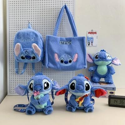 Disney Stitch Plush Backpack, Cartoon Stitch Doll Backpack Kids Gift
