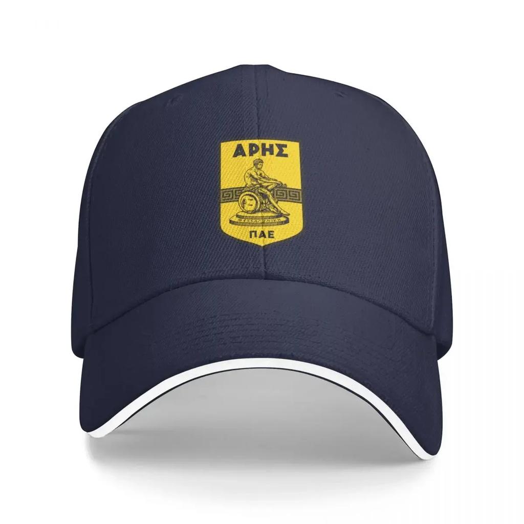 Aris Thessaloniki Football club Baseball Cap Sunscreen Vintage Designer Man Women's