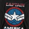 Captain America Childrens/Kids Badge Pull Over Hoodie