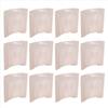 *A91P 12Pcs Reusable Toaster Bag Non-Stick Bread Baking Bag Sandwich Bags Toast Microwave Heating Pastry Tools 17X19cm