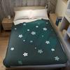 Jade Petal Drift Flannel Blanket Warm Soft Halloween Christmas Couch Warm Cozy Decorative Decor Gift for All Season
