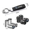 Volvo Cache-poussières de valve de roue de pneu de voiture Suede Porte-clés Anneau Porte-clés Pour V60 V40 XC90 XC40 S60 XC60 V70 S90 V90 Accessoires