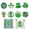 Enhances Holiday Decors with Patrick's Day Leaves Sign Welcome Door Sign for Both Indoor and Outdoor Use Decors