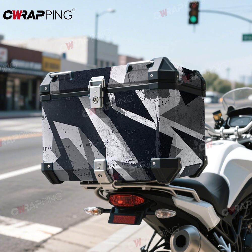 Automotive Wrapping Vinyl Geometry Side Car Adhesive Vinyl Wrap for Car Wrap Full Body Camouflage Ink Splash Self-adhesive Film