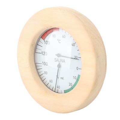 Sauna Hygrothermograph 2 In 1 Wall Mounted Real Time Monitoring Sauna Room Thermometer and