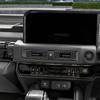 For Toyota Land Cruiser FJ 2026-2028 RHD Carbon Fiber Texture Center Dashboard Air Outlet Frame Trim Anti Scratch Car Trim