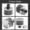 Car Maintenance Turbo Vent Filter Engine Air Filter Easy Installation Efficient Ventilation Enhanced Engine Performance