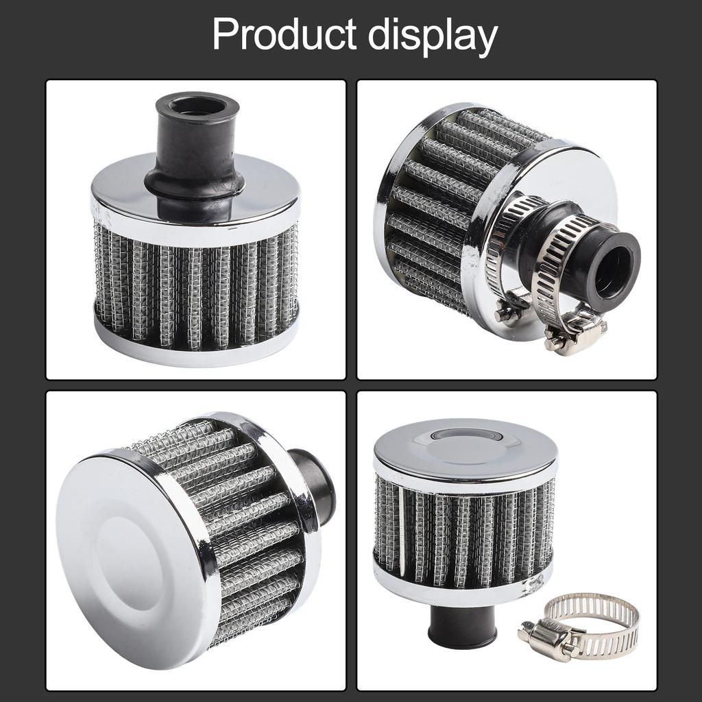 Car Maintenance Turbo Vent Filter Engine Air Filter Easy Installation Efficient Ventilation Enhanced Engine Performance