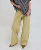 Obeodyupeulleeo Cotton Wide Pants_Butter