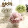 5tops / Bunch Simulation Peony Flower Bouquet To The Beam Simulation Flower Home Decoration Crafts W