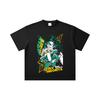 260 GSM Double Yarn 32 Count 100% Cotton My Hero Academia V2 Deku Print Unisex Heavy Cotton T Shirt