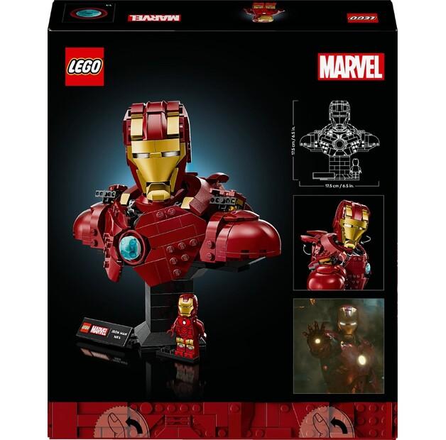 Конструктор LEGO Marvel 76327 Бюст Iron Man MK4