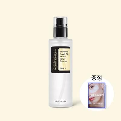 Advanced Snail 96 Mucin Power Essence 100ml + Ten Zero Collagen Eye Patch Provided