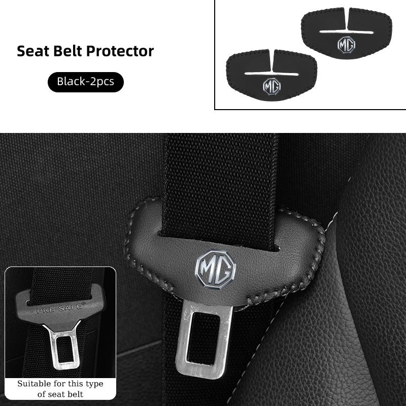 Auto Seatbelt Buckle Cover Car Accessories For MG Morris Garages 6 3 5 7 TF ZR ZS HS GS GT Hector RX5 RX8 350 550 Gundam