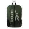 New Reebok Fabric Backpack Double Shoulder Backpack Regular Unisex Black/Navy Blue/Gray Green RB230001M