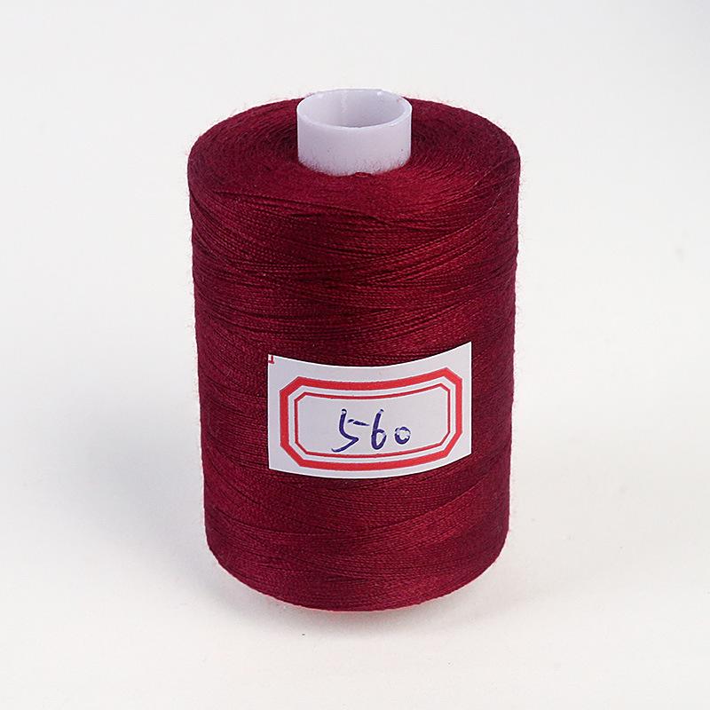 Hilo de Coser de Poliéster de Alta Velocidad 402 - 1000 Yardas, Colores Arcoíris, Ideal para Proyectos de Costura Casera y a Mano