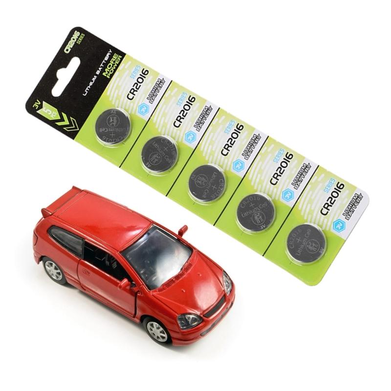 Pack Of 5/10 CR2016 3V Lithium Coin Cell Batteries CR2016 Batteries For Watches Calculators Reliable Power Supply