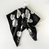 New Spring and Summer Style Twill Printed Imitation Silk Scarf for Women Fresh and Sweet Professional Scarf Printed Scarf