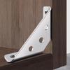 20Pcs Universal Furniture Corner Connectors Stainless Steel Angle Corner Brackets