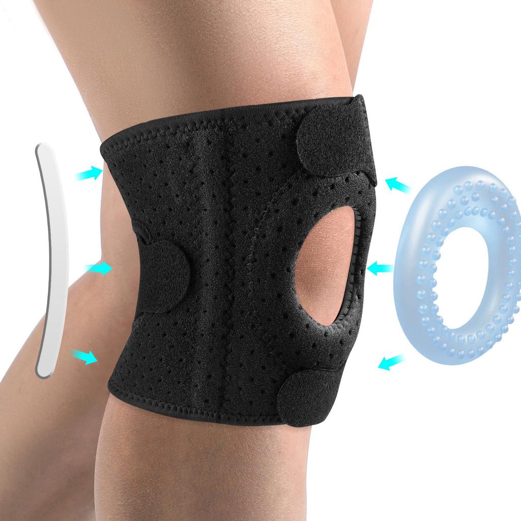 3D Silikonové chrániče kolen a vazy Fixují koleno Sport, Fitness, Běh, Chrániče kolen, Prodyšné