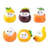 Chicken Figurines Mini Chicken Decors Waterproof Toy Playsets Miniature Doll Garden Figurines Cake Toppers Parties Favor