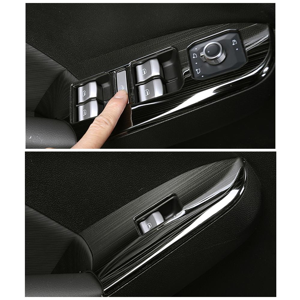 For Haval Jolion 2024 2024 Interior Modify Accessories Glass Window Lift Switch Button Panel Cover Trim Sticker Decoration Frame