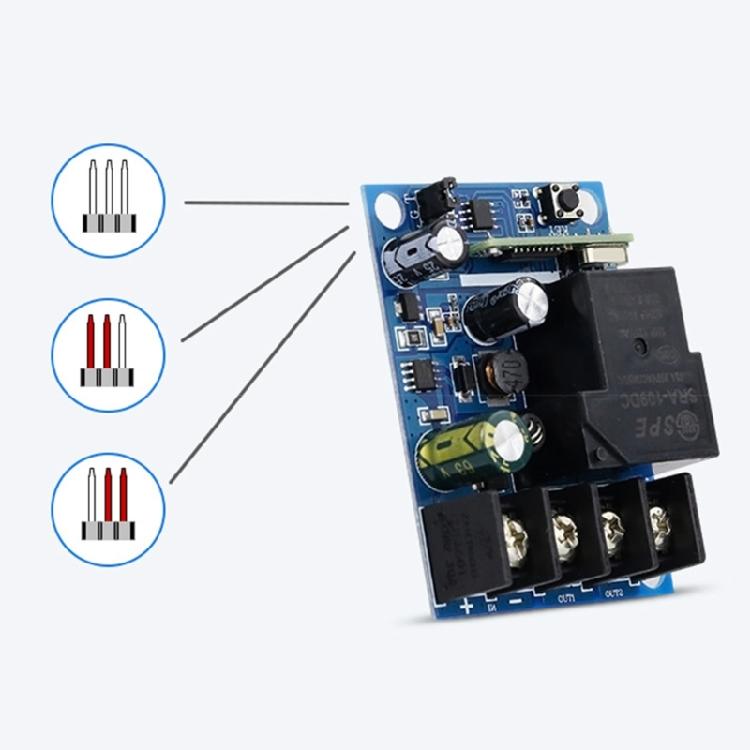 DC12V-48V RF 433Mhz 315mhz Wireless Remote Control Switches 30A High Current RF
