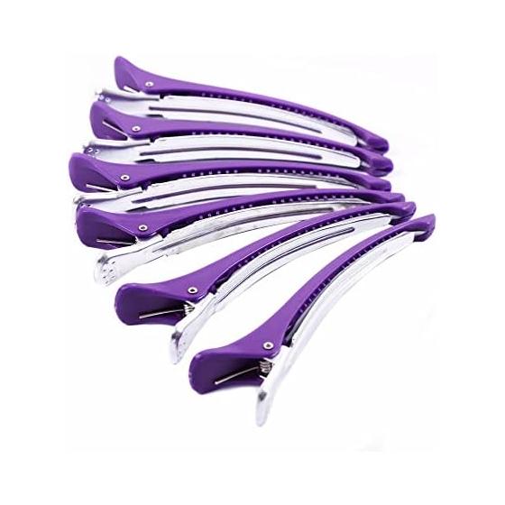 Set of 6 Dakar Hairpins Hair Clips for Hairdressers Beautiful Hair Tools Hair Ornaments for Hair Styling (Purple)