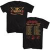 Aerosmith Trasa Permanent Vacation #039;8788 Męskie#039;s Koszulka Koncertowa Unisex Koszulka Unisex Koszulka Graficzna